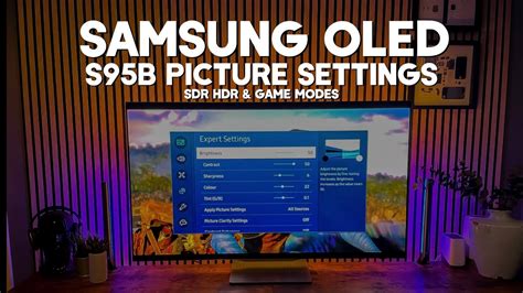 The Samsung S95B can almost always remove judder when watching 24p movies or TV shows, even from sources that can only send a 60Hz signal, like a cable box. . S95b settings 1304
